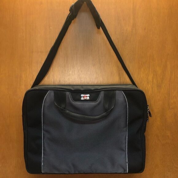 Wegner Swissgear Slim Case 16" Computer Laptop Sleeve Business Briefcase - Picture 2 of 12